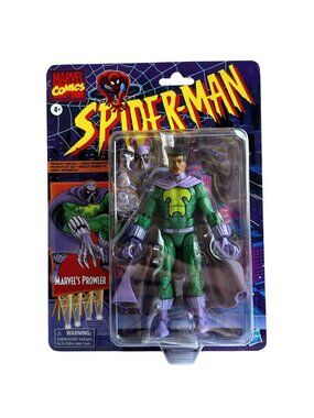 Hasbro 2024 Marvel Legends Spider-Man Retro Card Prowler 6" Figure New Sealed